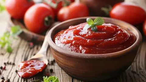 تصویر 3 از رب گوجه یک نفره تازه تولید روز با بسته‌ بندی مطمئن